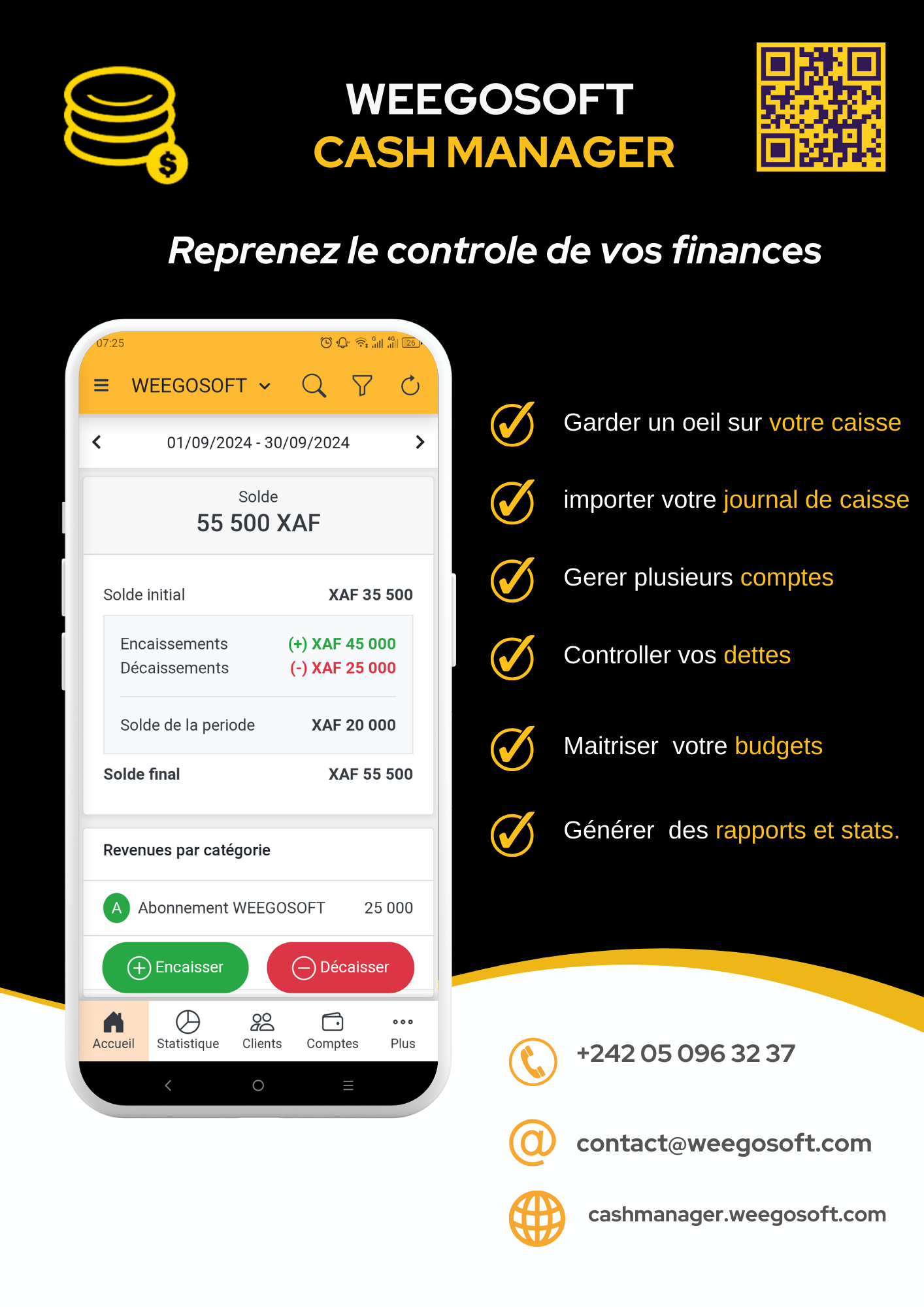 Image Reprenez le contrôle total de vos finances avec Weegosoft Cash Manager !