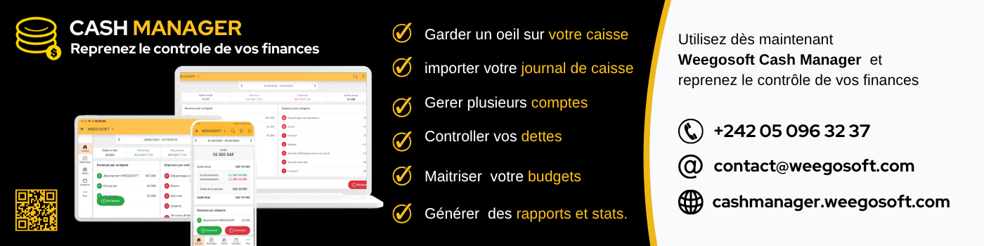 Reprenez le controle de vos finances avec Weegosoft CashManager 